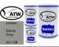Preview: Citroen, Dandy Gray, AC-138: 500ml Lackdose + 500ml Klarlack + 250ml Härter - Set, von ATW Autoteile West.
